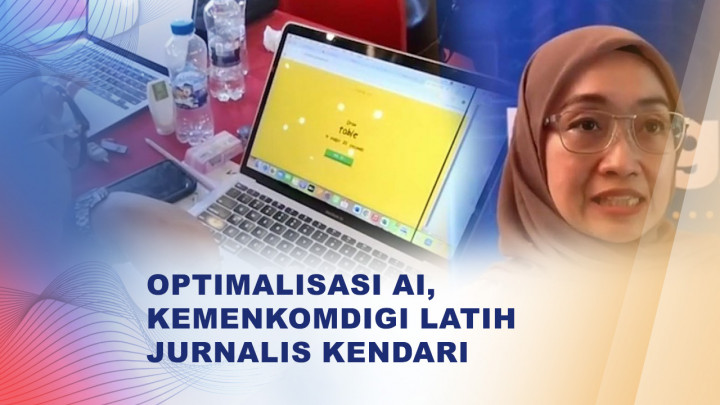 Jurnalis dan Pers Mahasiswa di Kendari Dapat Pelatihan AI