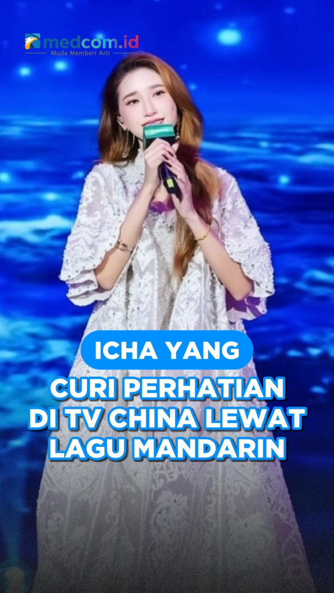 Icha Yang Curi Perhatian di TV China Lewat Lagu Mandarin