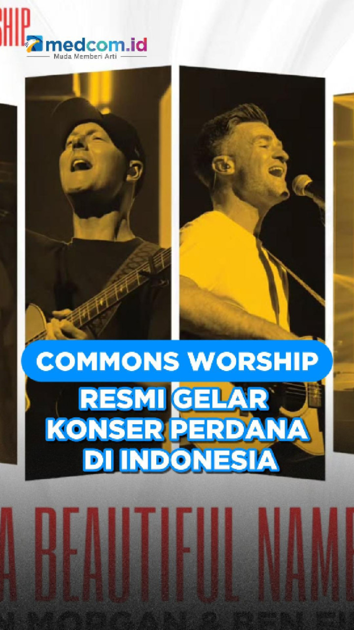 Commons Worship Resmi Gelar Konser Perdana di Indonesia