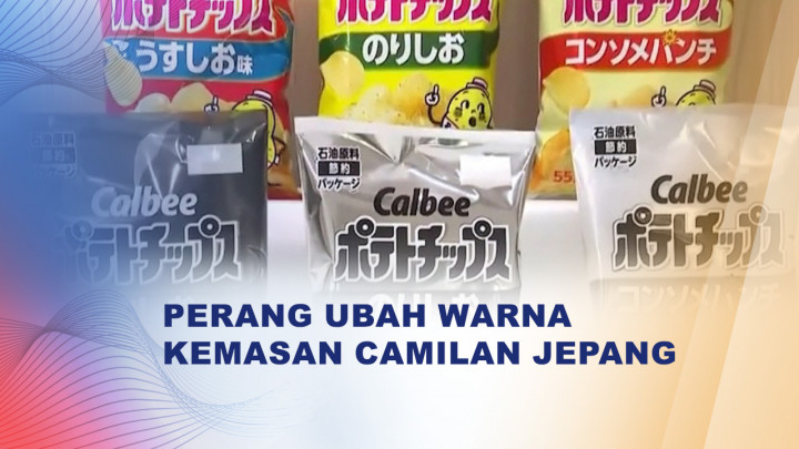 Dampak Perang: Produsen Snack Jepang Ubah Kemasan Jadi Monokrom