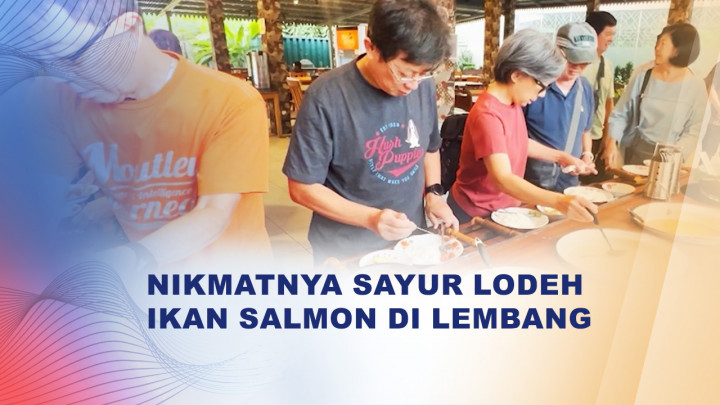 Unik! Warung Lodeh di Lembang Sajikan Lodeh Salmon