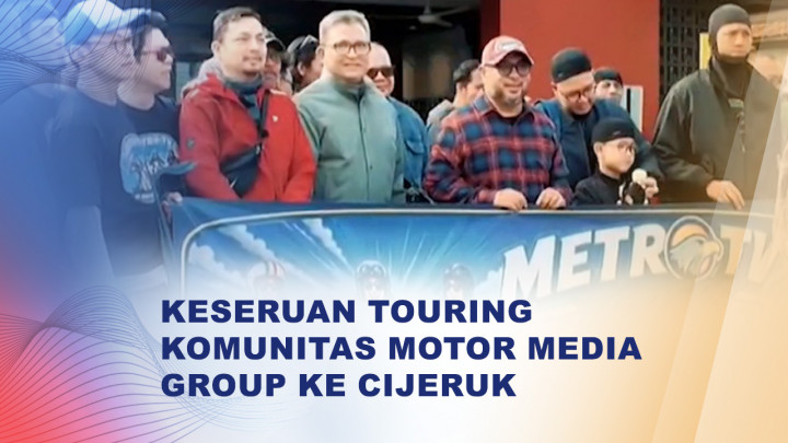 Usung Tema 'One Journey Our Story,' Komunitas Motor Media Group Touring Bareng ke Cijeruk Bogor