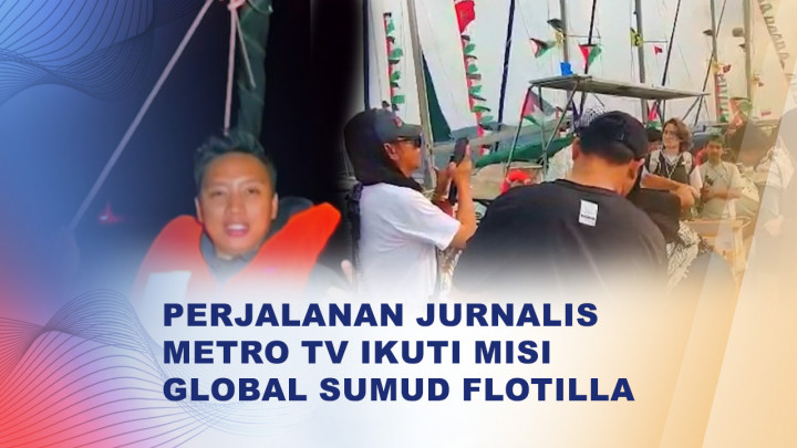 Perjuangan Aktivis Dunia Kirim Bantuan ke Gaza Lewat Global Sumud Flotilla