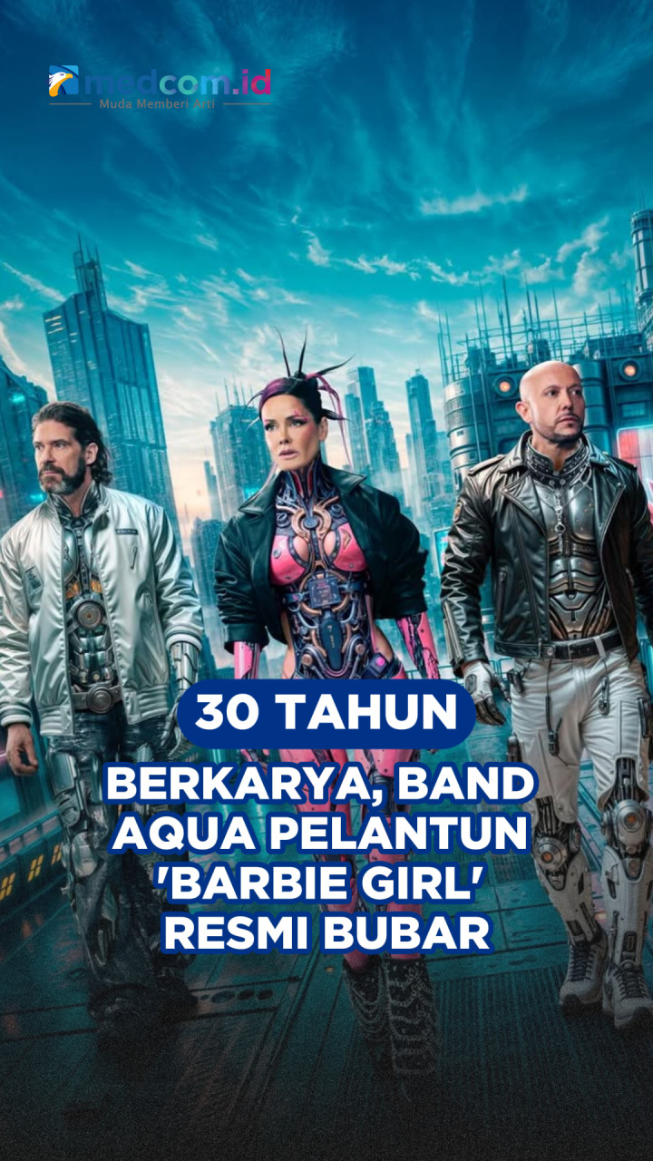 30 Tahun Berkarya, Band Aqua Pelantun 'Barbie Girl' Resmi Bubar