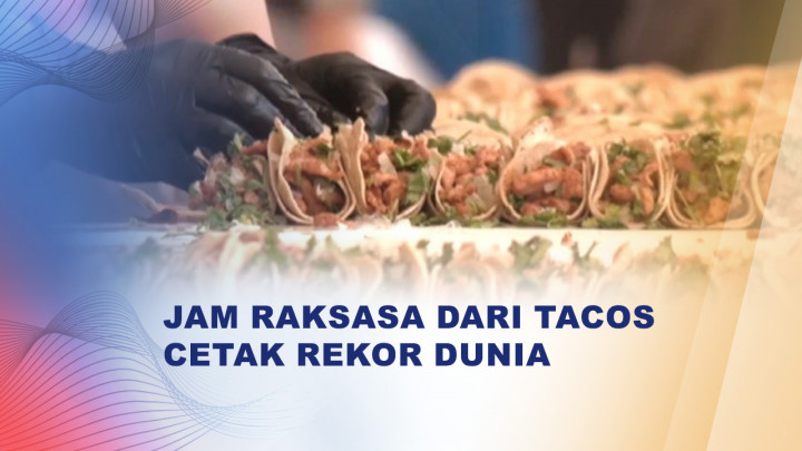 Festival Taco di Pachuca Meksiko Sukses Pecahkan Rekor Dunia
