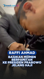 Raffi Ahmad Bagikan Momen Berpamitan ke Presiden Prabowo Jelang Haji