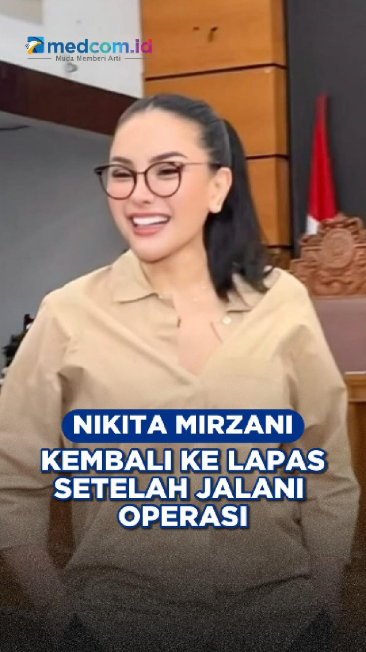 Nikita Mirzani Kembali ke Lapas Setelah Jalani Operasi