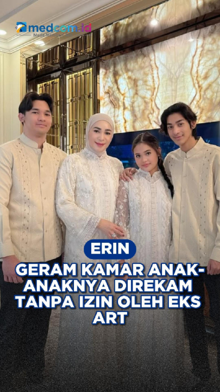 Erin Geram Kamar Anak-anaknya Direkam tanpa Izin oleh Eks ART