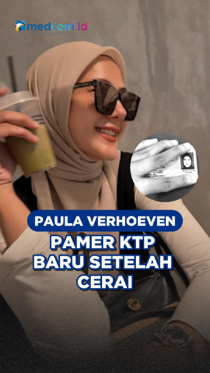 Paula Verhoeven Pamer KTP Baru Setelah Cerai