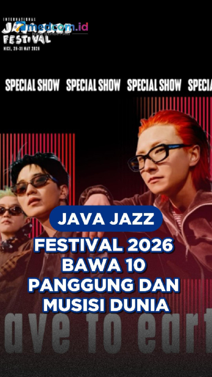 Java Jazz Festival 2026 Bawa 10 Panggung dan Musisi Dunia