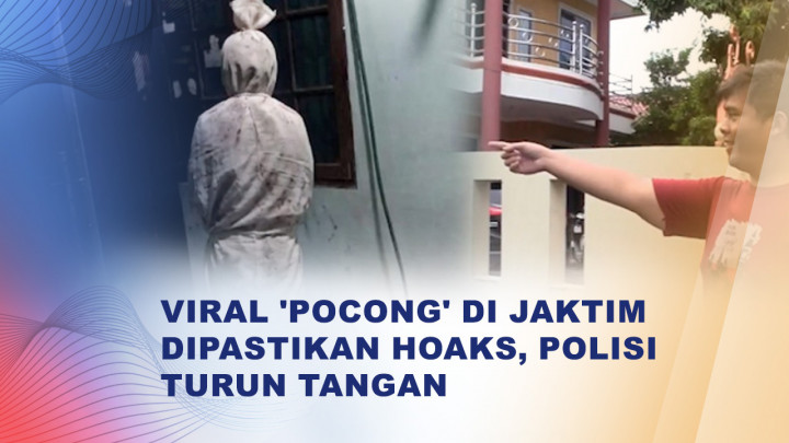 Heboh Penampakan Pocong di Jakarta Timur, Polisi Pastikan Editan AI