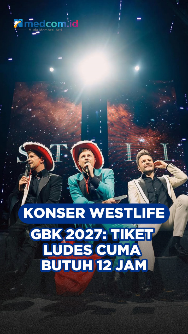 Konser Westlife GBK 2027: Tiket Ludes Cuma Butuh 12 Jam