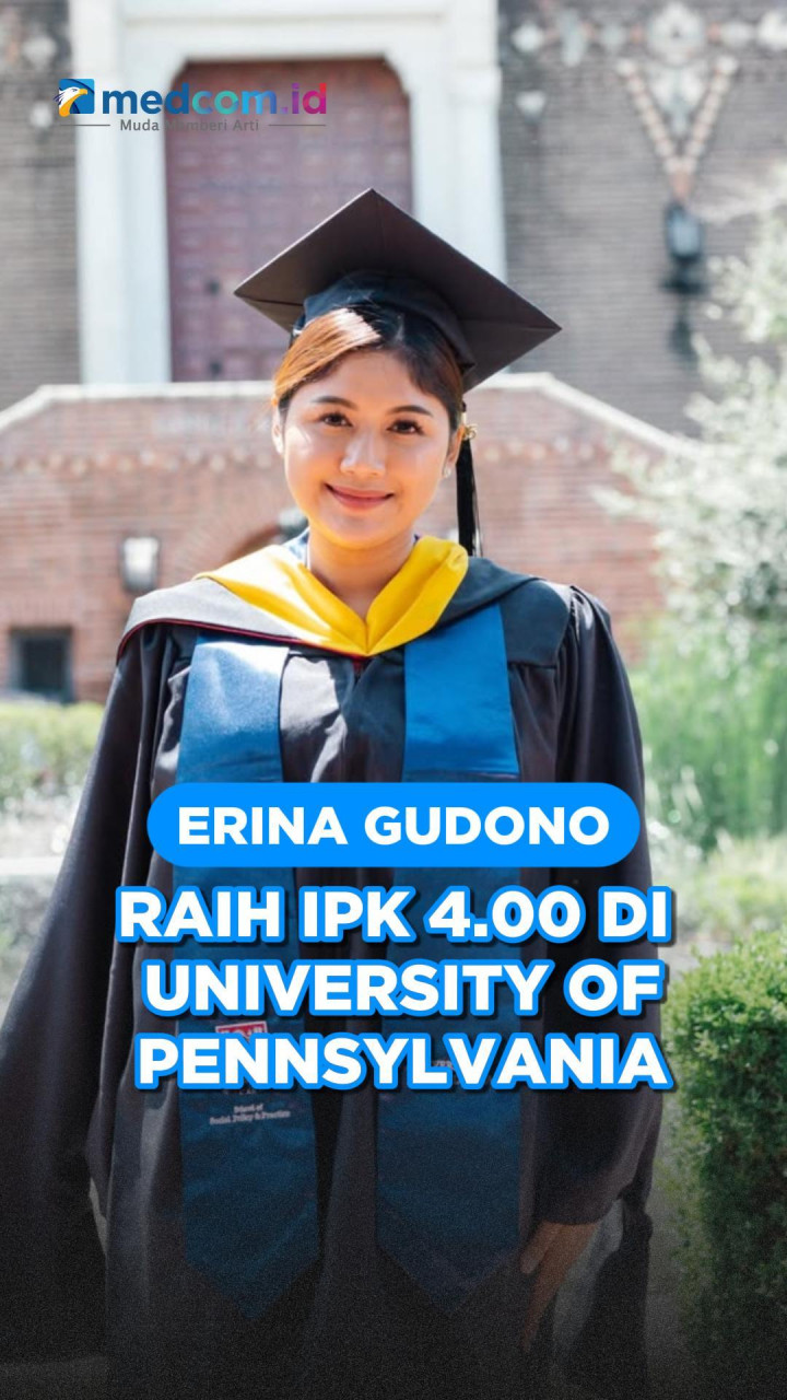 Erina Gudono Raih IPK 4.00 di University of Pennsylvania