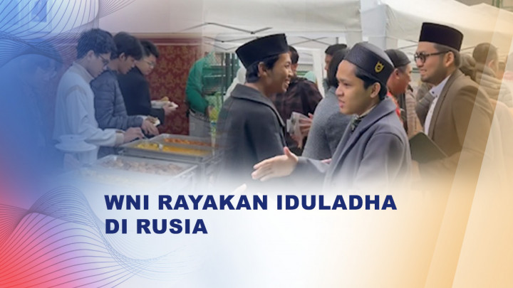 Khidmat WNI Laksanakan Salat Iduladha dalam Balutan Udara Dingin