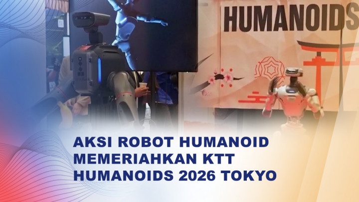 Robot Humanoid Pukau Pengunjung di KTT Humanoids 2026 Tokyo