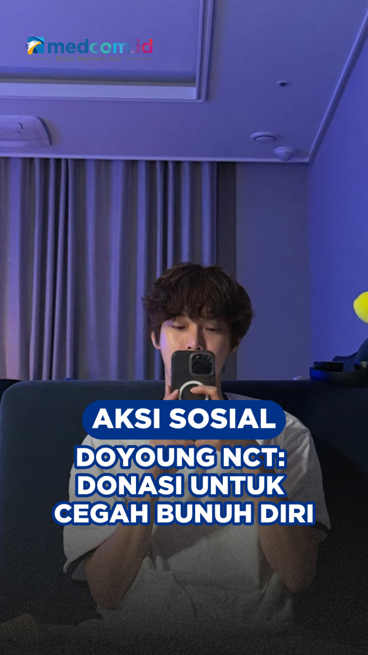 Aksi Sosial Doyoung NCT: Donasi untuk Cegah Bunuh Diri