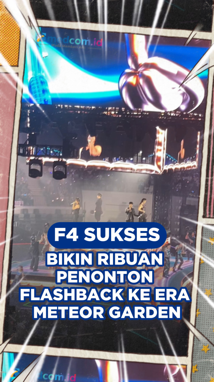F4 Sukses Bikin Ribuan Penonton Flashback ke Era Meteor Garden
