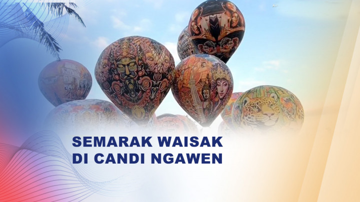 Festival Bumi Mandala, Langit Muntilan Dipenuhi Beragam Balon Udara