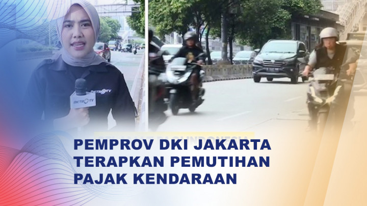 Pemprov DKI Jakarta Hapus Sanksi Administratif Pajak Kendaraan