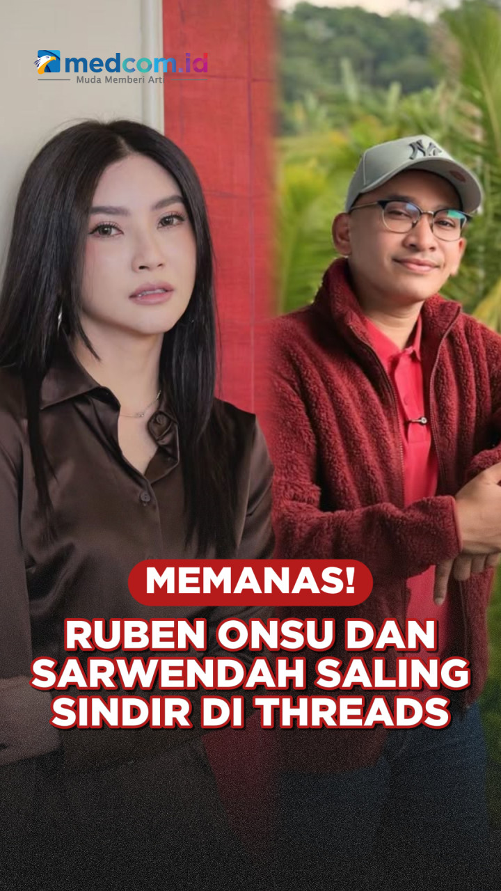 Memanas! Ruben Onsu dan Sarwendah Saling Sindir di Threads