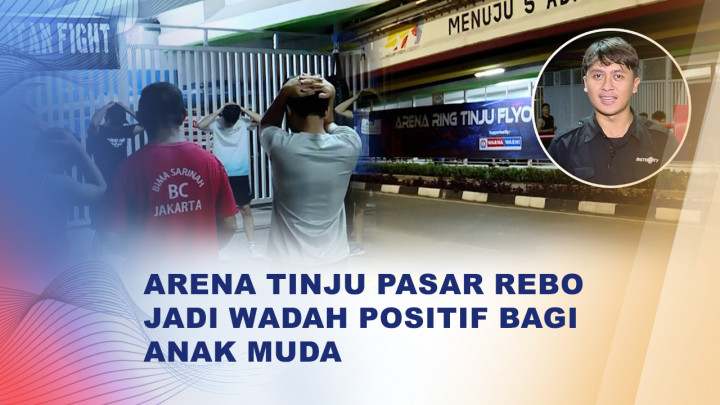 Kolong Flyover Disulap Jadi Arena Tinju untuk Tekan Tawuran