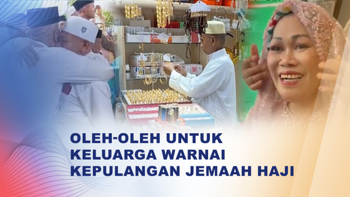 Oleh-Oleh untuk Keluarga Warnai Kepulangan Jemaah Haji