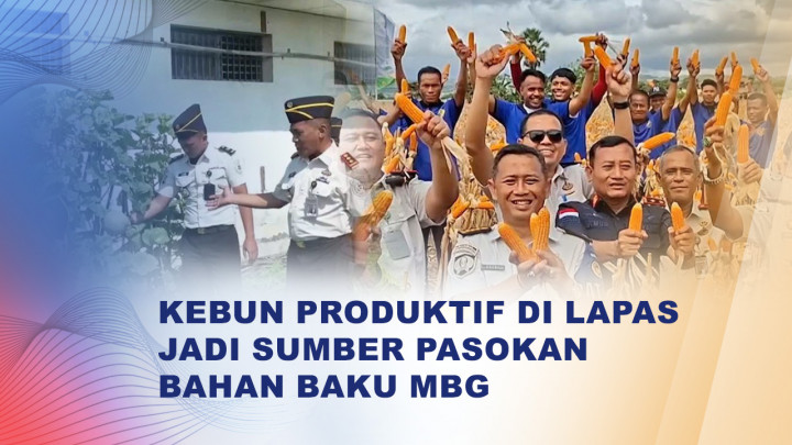 Lahan Lapas Disulap Jadi Kebun Produktif, Dukung Program Makan Bergizi Gratis