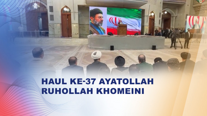 Ratusan Warga Hadiri Peringatan Wafatnya Ayatollah Ruhollah Khomeini