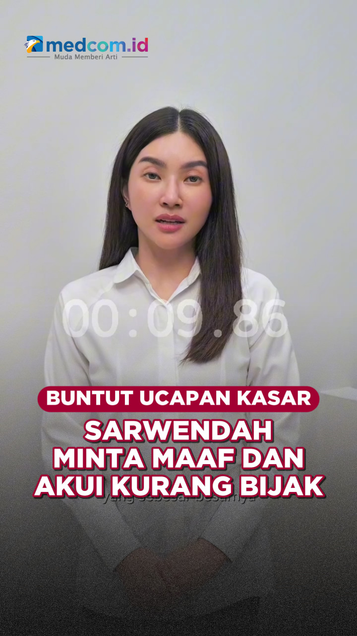 Buntut Ucapan Kasar, Sarwendah Minta Maaf dan Akui Kurang Bijak