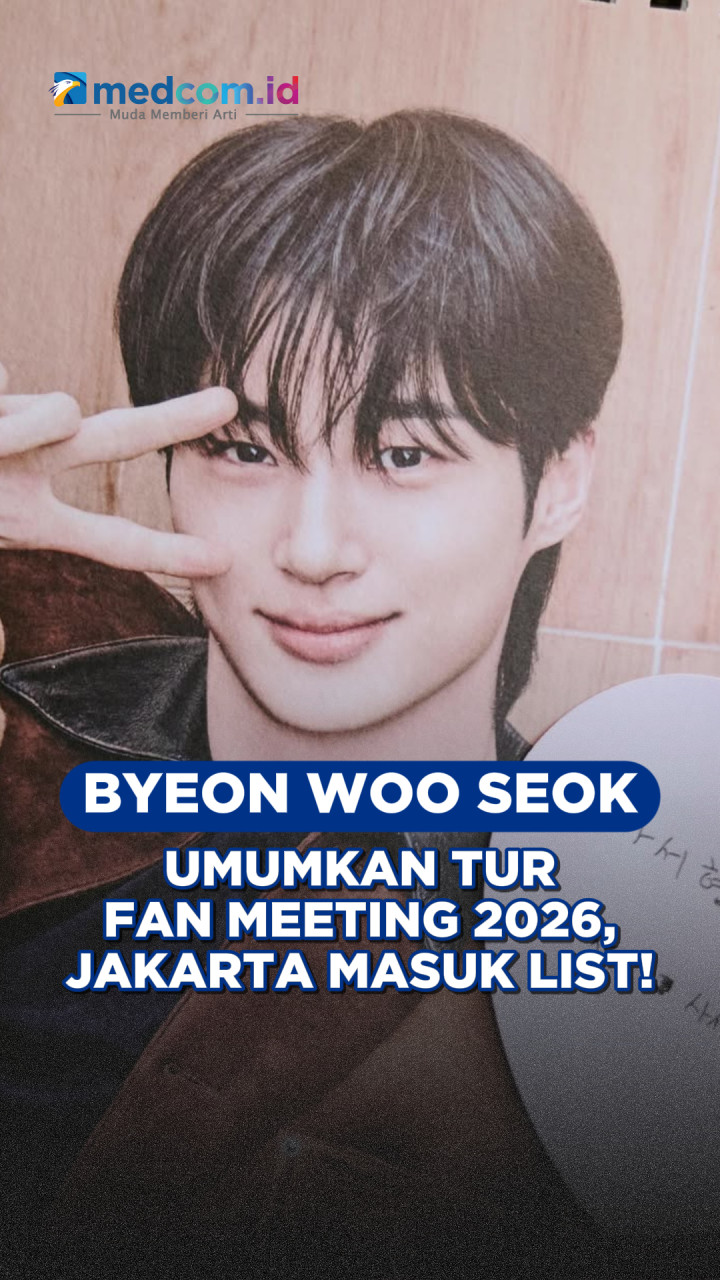 Byeon Woo Seok Umumkan Tur Fan Meeting 2026, Jakarta Masuk List!