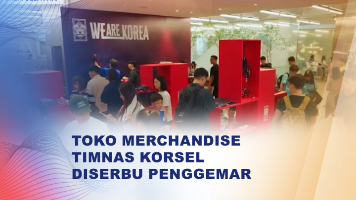 Demam Pesta Bola Dunia 2026, Toko Resmi Timnas Korsel Diserbu Penggemar