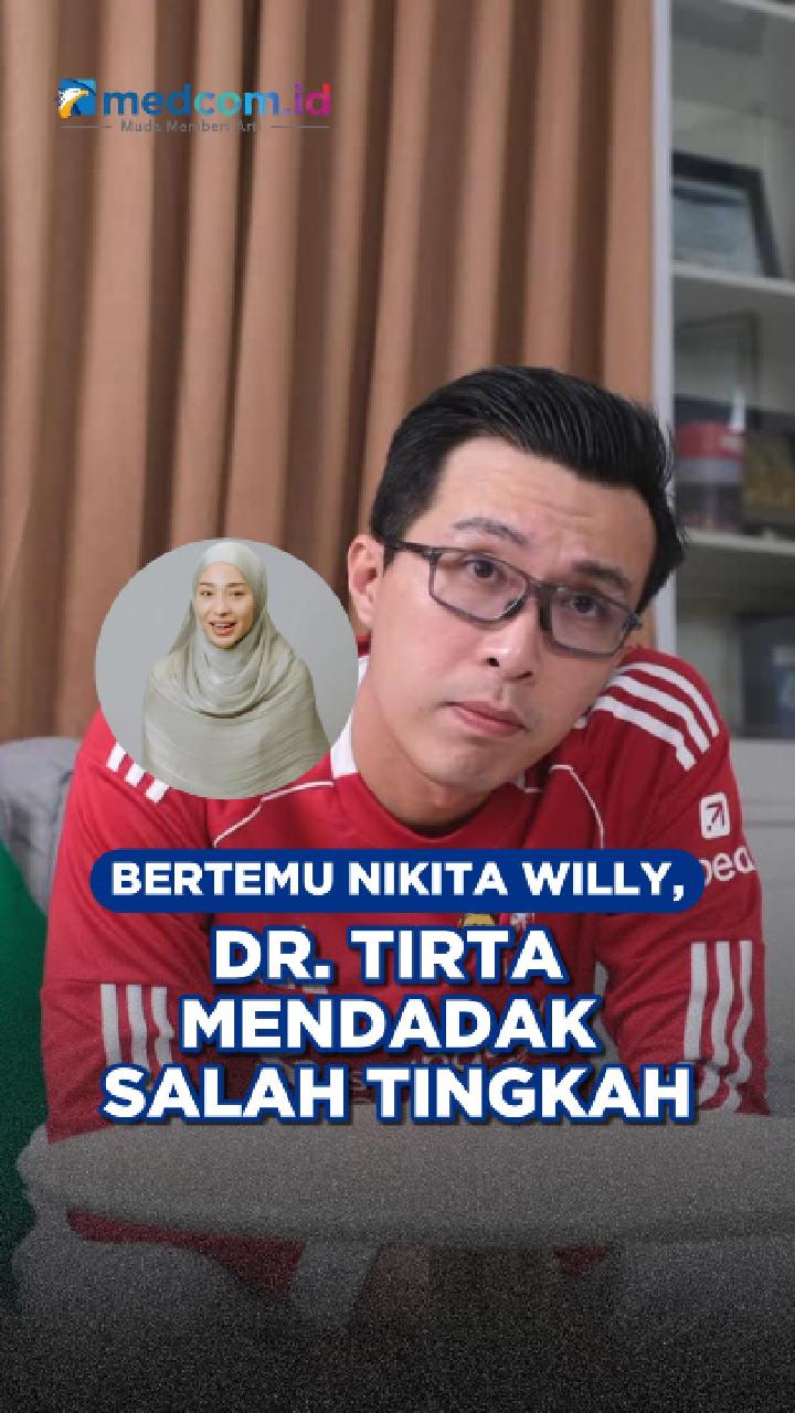 Bertemu Nikita Willy, dr. Tirta Mendadak Salah Tingkah