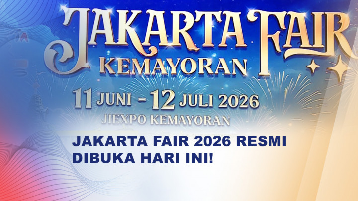 32 Hari Penuh Hiburan dan Belanja, Jakarta Fair 2026 Resmi Dibuka