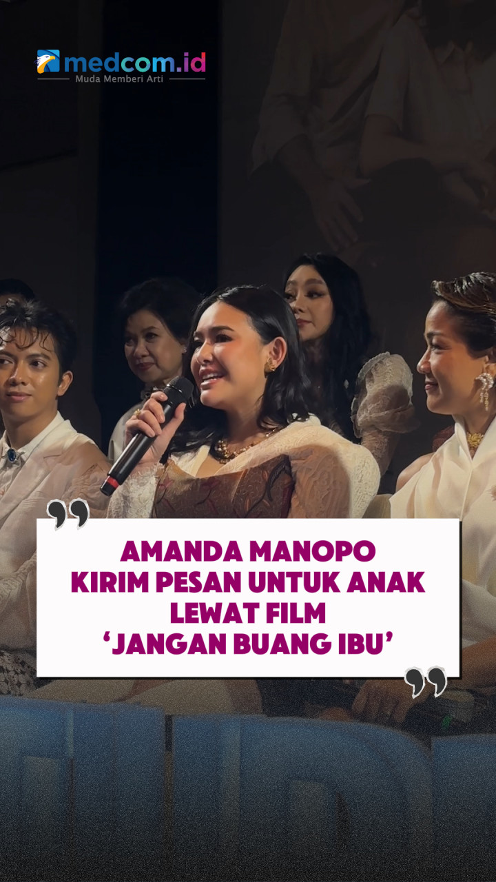 Amanda Manopo Kirim Pesan Haru untuk Anak di Film ‘Jangan Buang Ibu’