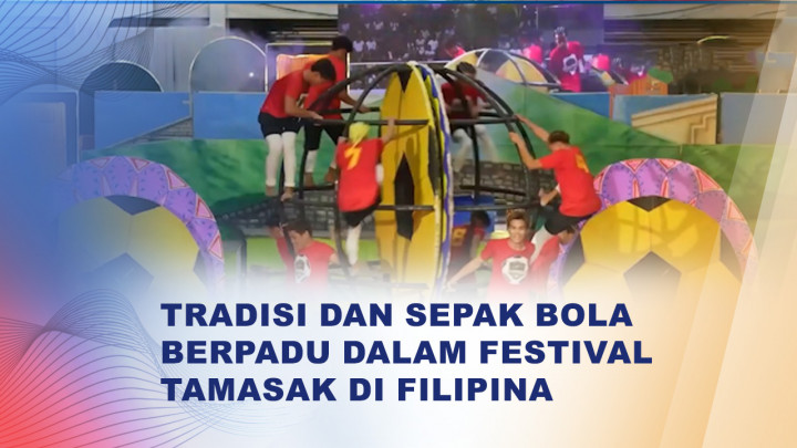Ribuan Warga Meriahkan Festival Tamasak di Ibu Kota Sepak Bola Filipina