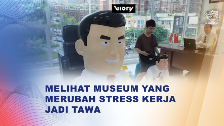 Instalasi Nyeleneh di Shenzhen Ajak Pengunjung Menertawakan Tekanan Hidup