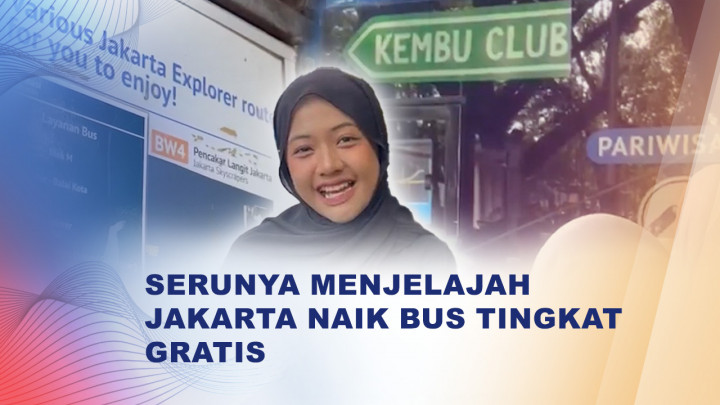 Akhir Pekan di Jakarta? Coba Keliling Kota Naik Bus Tingkat Gratis