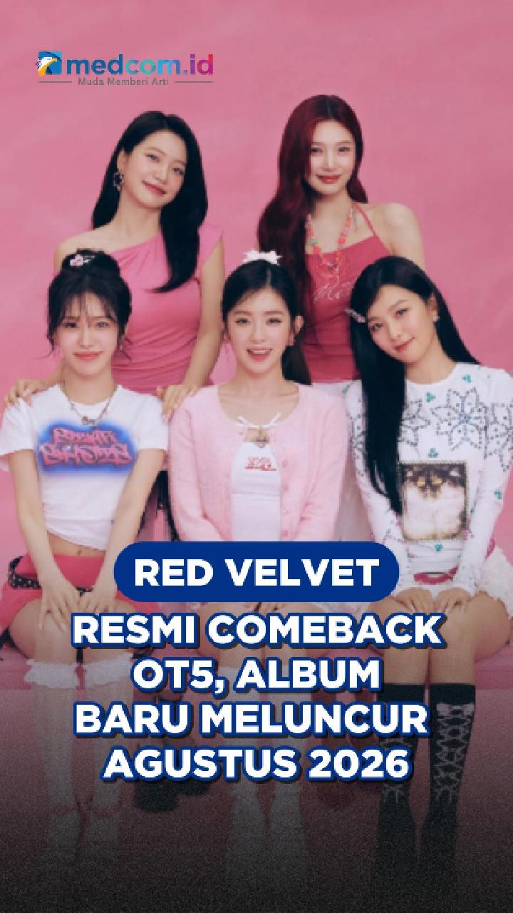 Red Velvet Resmi Comeback OT5, Album Baru Meluncur Agustus 2026