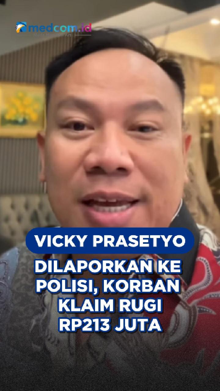 Vicky Prasetyo Dilaporkan ke Polisi, Korban Klaim Rugi Rp213 Juta