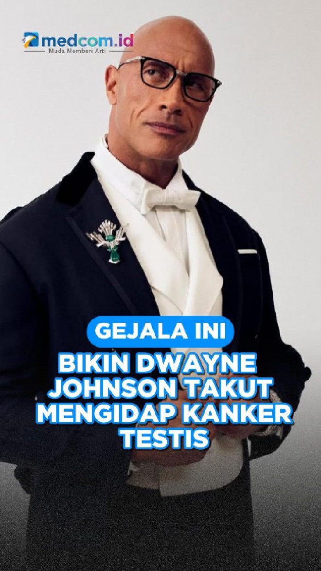 Gejala Ini Bikin Dwayne Johnson Takut Mengidap Kanker Testis