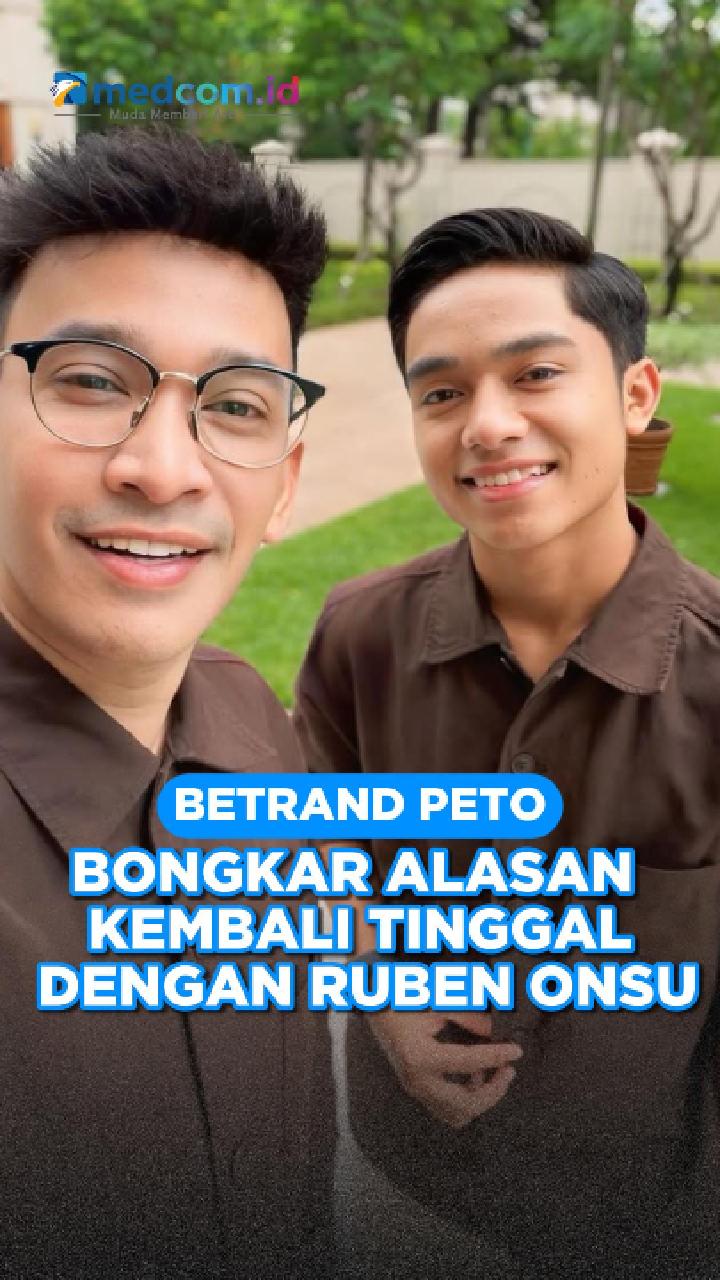 Betrand Peto Bongkar Alasan Kembali Tinggal dengan Ruben Onsu
