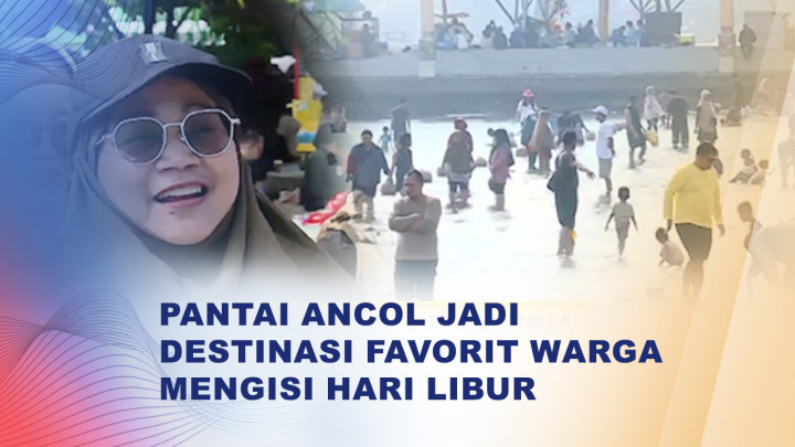 Libur Tahun Baru Islam, Pantai Ancol Dipadati Ribuan Wisatawan