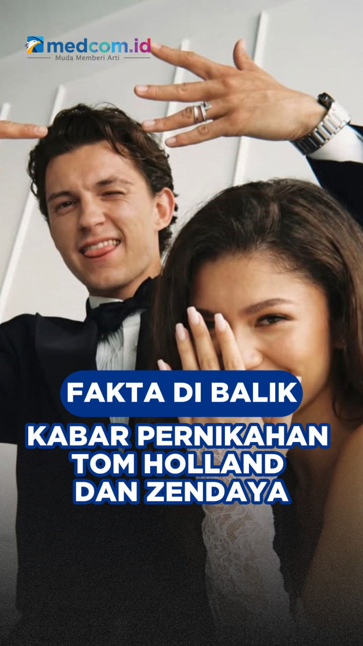 Fakta di Balik Kabar Pernikahan Tom Holland dan Zendaya