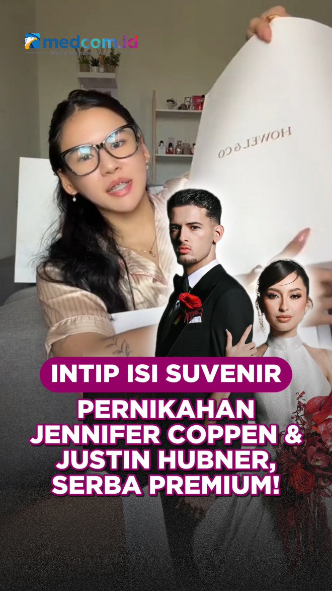Intip Isi Suvenir Pernikahan Jennifer Coppen dan Justin Hubner, Serba Premium!