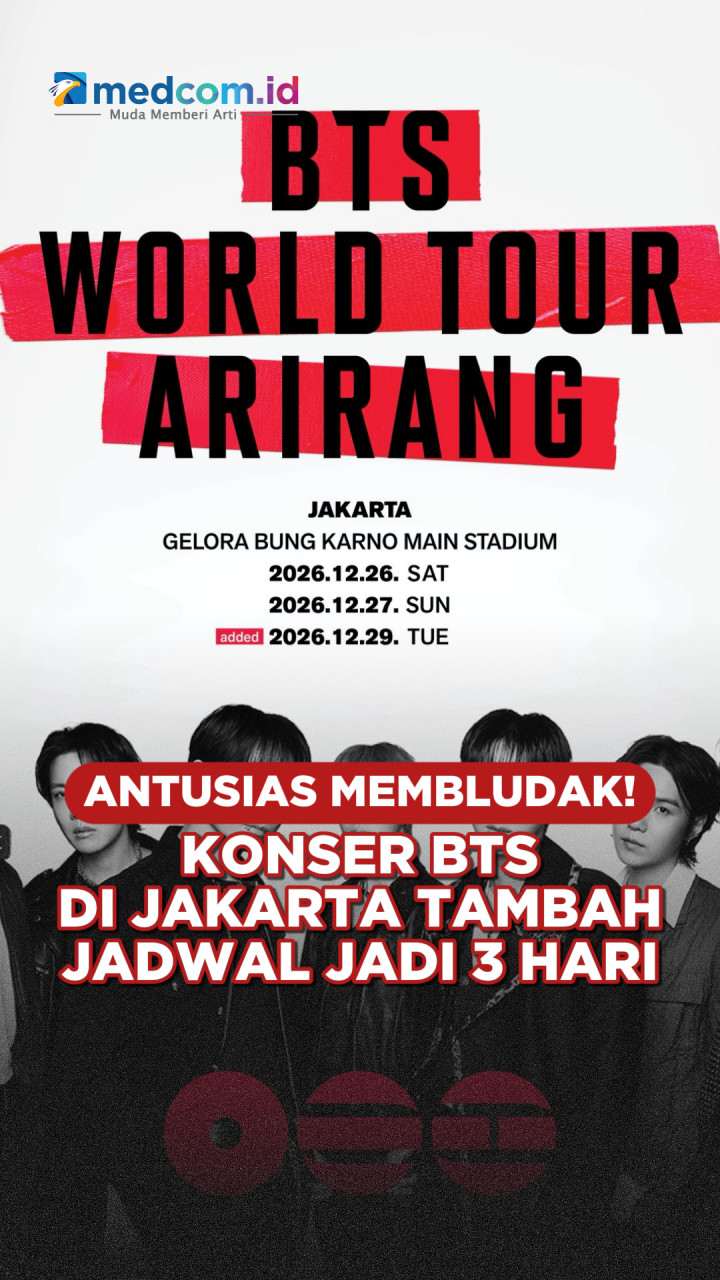 Antusias Membludak! Konser BTS di Jakarta Tambah Jadwal Jadi 3 Hari