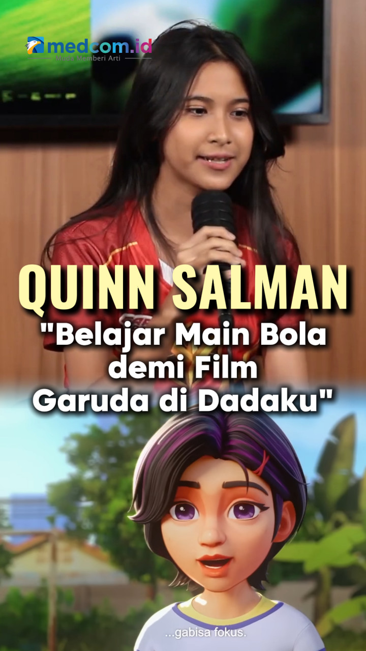 Quinn Salman Totalitas! Belajar Sepak Bola demi Film Garuda di Dadaku