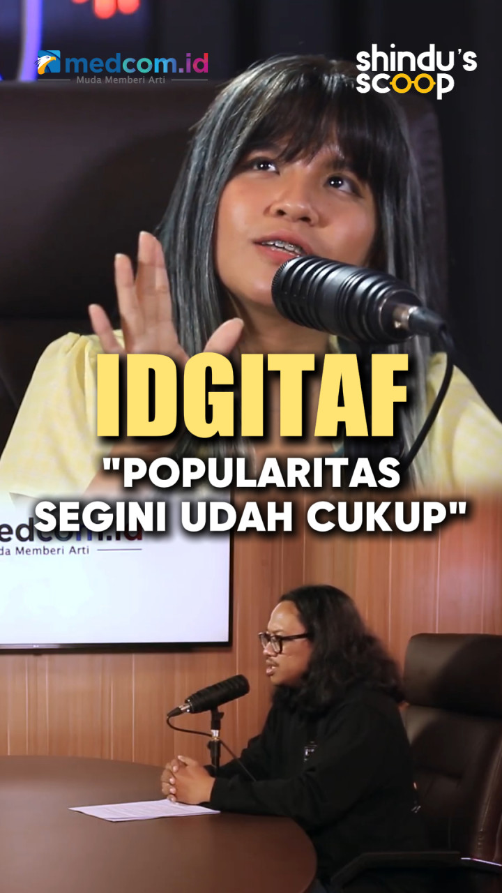 Idgitaf Blak-blakan Soal Popularitas: Terkenal Segini Udah Cukup