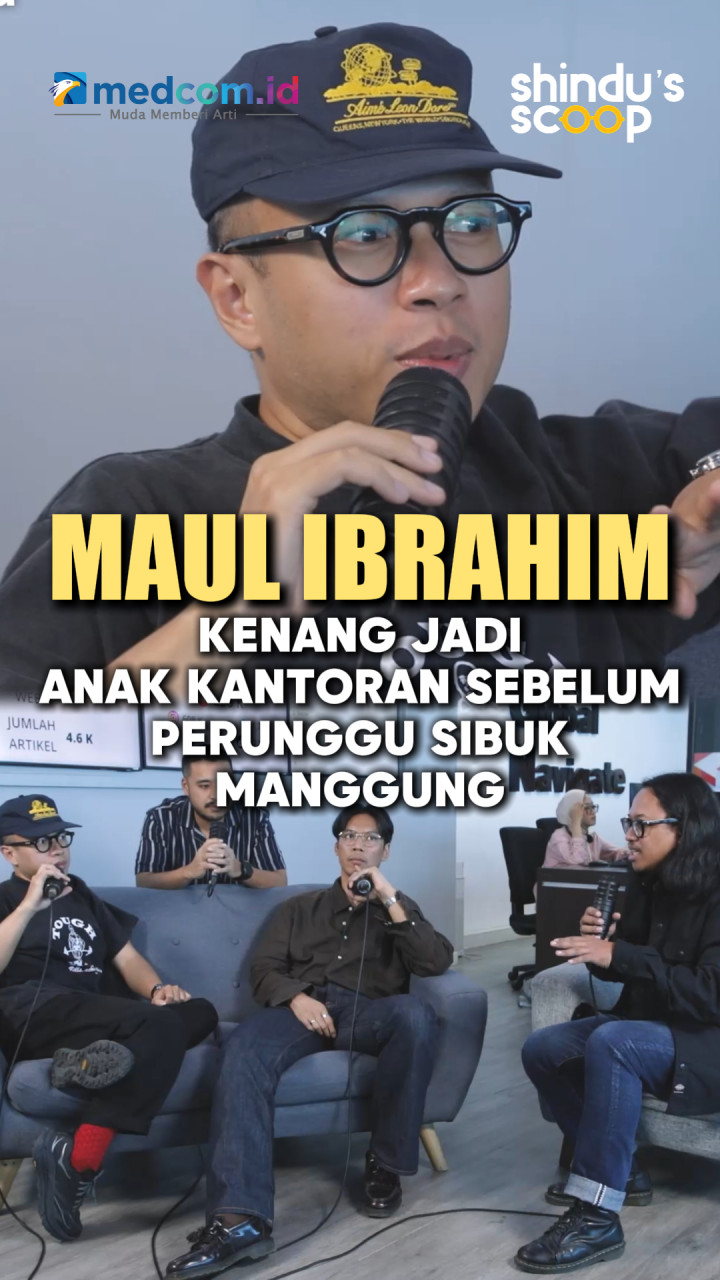 Maul Kenang Jadi Anak Kantoran Sebelum Perunggu Sibuk Manggung