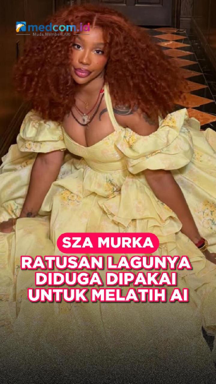 SZA Murka, Ratusan Lagunya Diduga Dipakai untuk Melatih AI