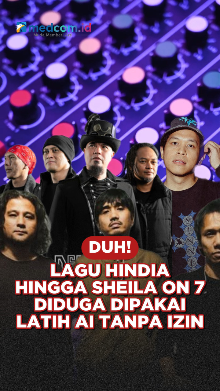 Duh! Lagu Hindia hingga Sheila On 7 Diduga Dipakai Latih AI Tanpa Izin